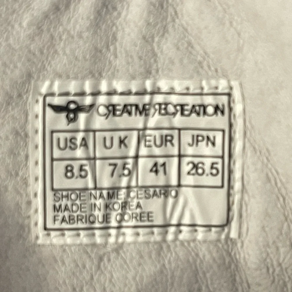 Creative Recreation Cesario Baby Blue/pink Men's Sz 8.5 New Without Box - Picture 5 of 5